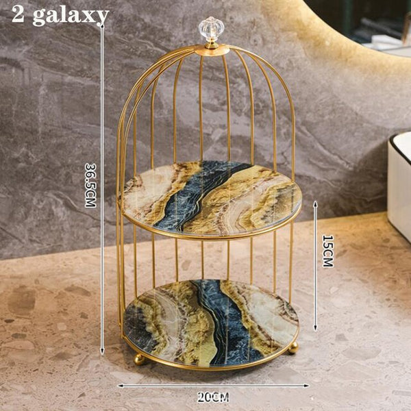 Bird Cage Style Makeup Organiser & Storage