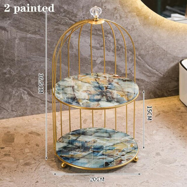 Bird Cage Style Makeup Organiser & Storage