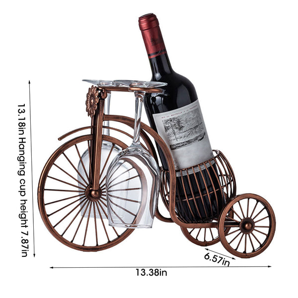 Vintage Tricycle Wine Bottle Holder