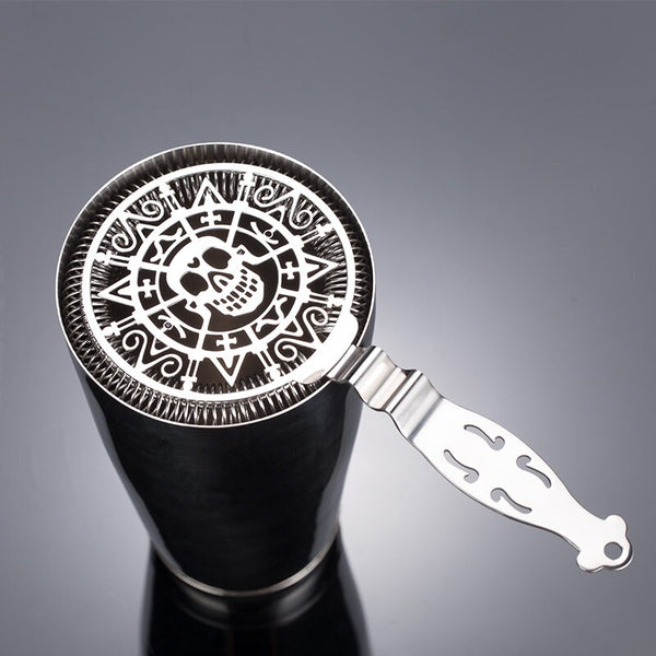 Skull, Clock or Scorpion Style Cocktail Strainer