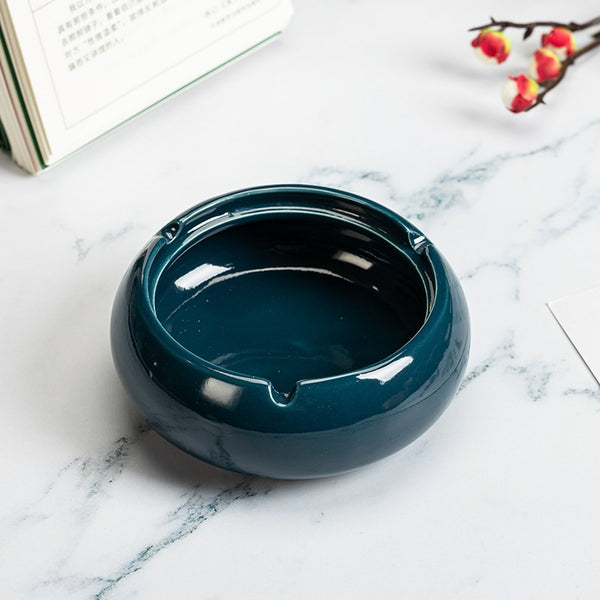 Round Ceramic Ashtray