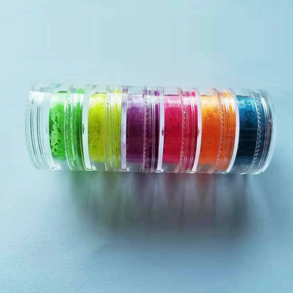 6 Colors/Pack Nail Dust