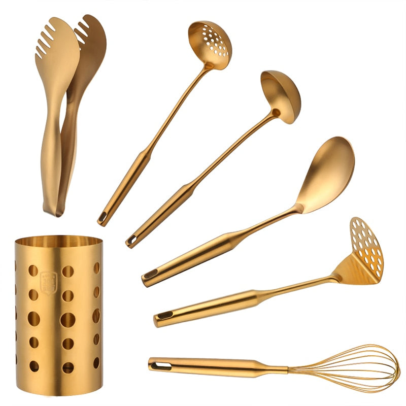 Luxurious Cooking Utensils Set