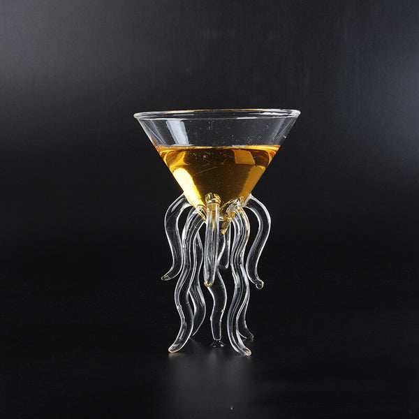 Octopus Cocktail Glass