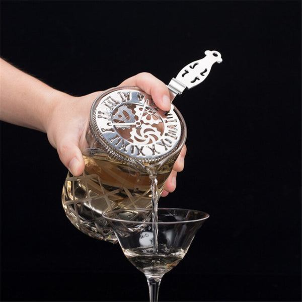 Skull, Clock or Scorpion Style Cocktail Strainer