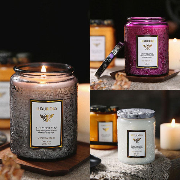 Luxurious Aromatherapy Scented Candle