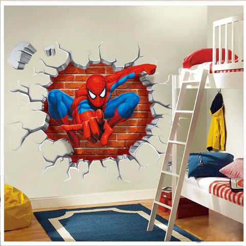 Cool Spider Man Wall Stickers