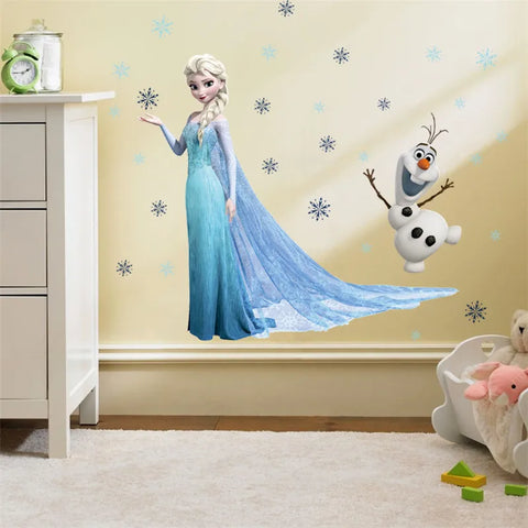 Frozen Elsa Anna Wall Sticker