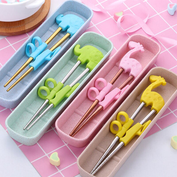 Kids L-Plate Chopsticks