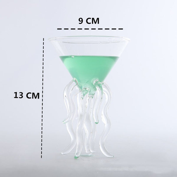 Octopus Cocktail Glass