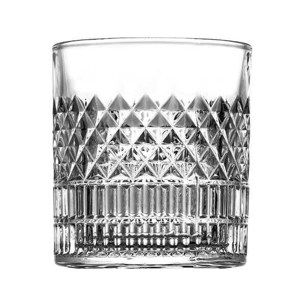 4Pcs Crystal Whiskey Glass Set with Classy Gift Box