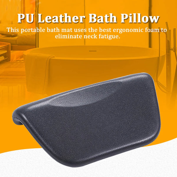 Spa Bath Pillow with Non-slip Suction Cups