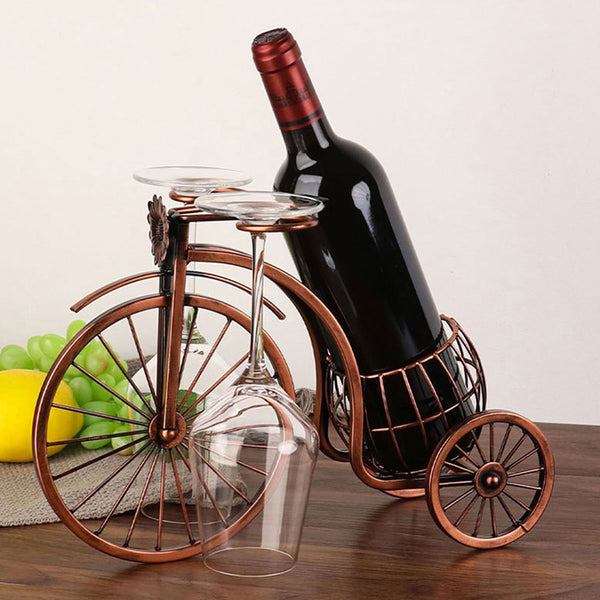 Vintage Tricycle Wine Bottle Holder