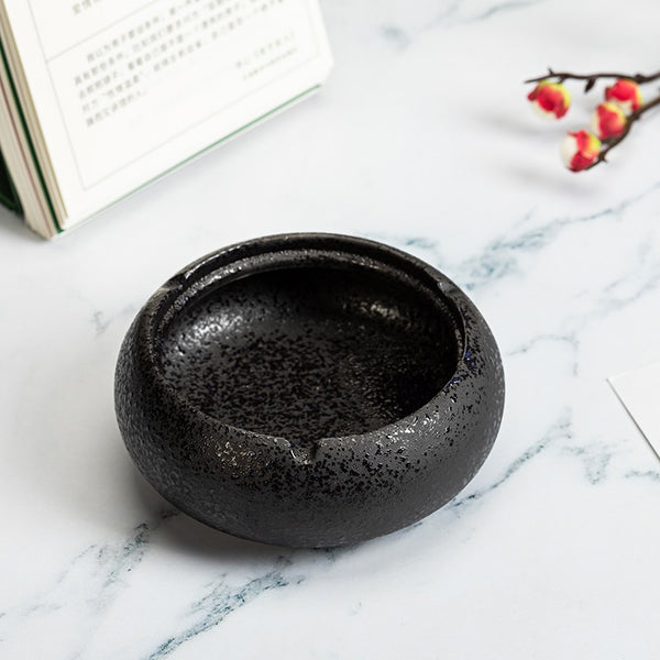 Round Ceramic Ashtray