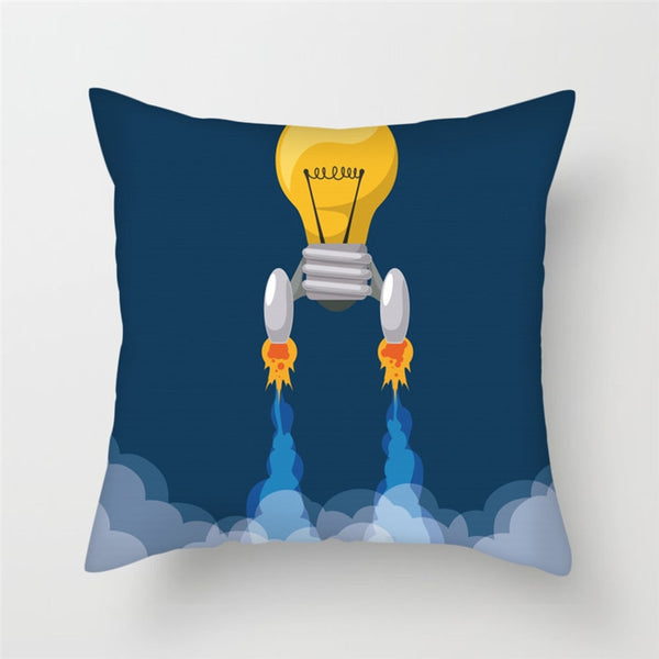 Universe Space Theme Cushion Cover