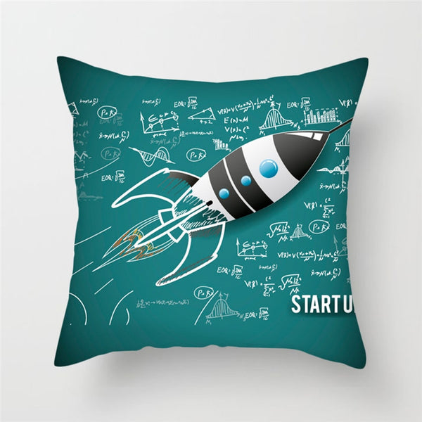 Universe Space Theme Cushion Cover