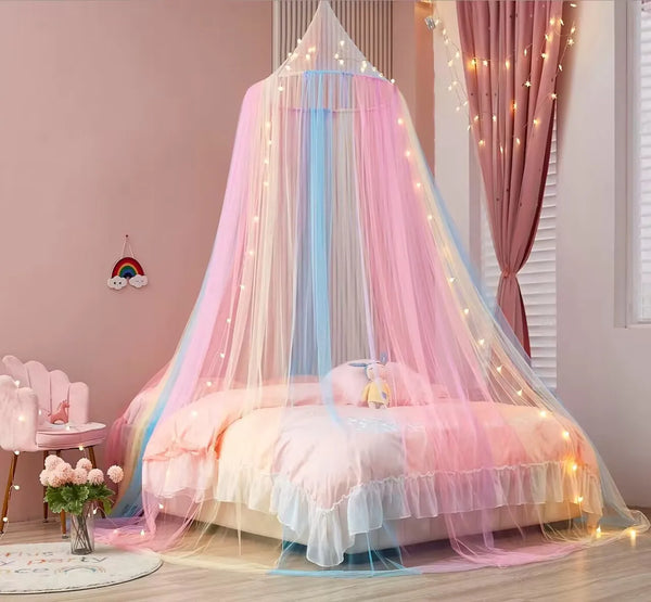 Rainbow Bed Canopy