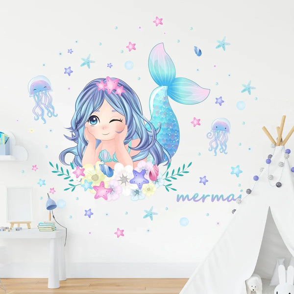 Mermaid Wall Sticker