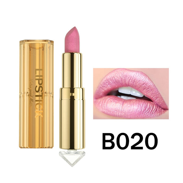 Sheer Kiss Proof Matte Glitter Lipstick