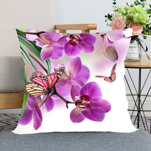 Orchid Cushion Cover