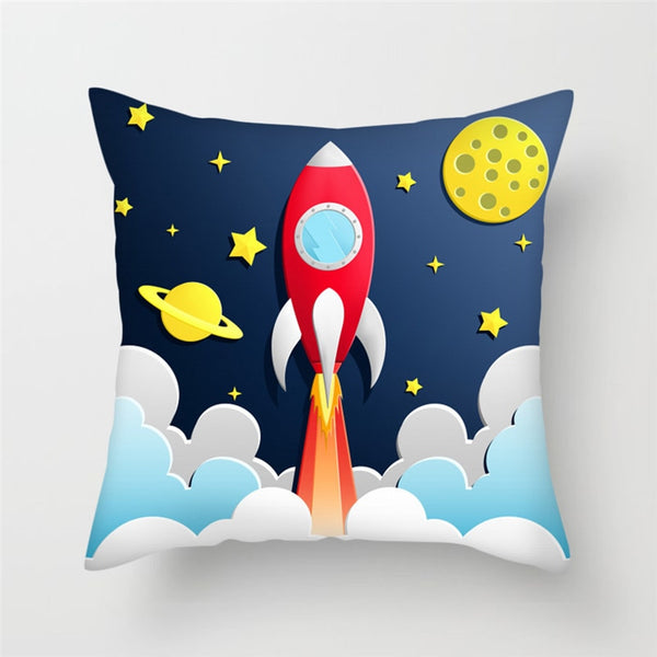 Universe Space Theme Cushion Cover