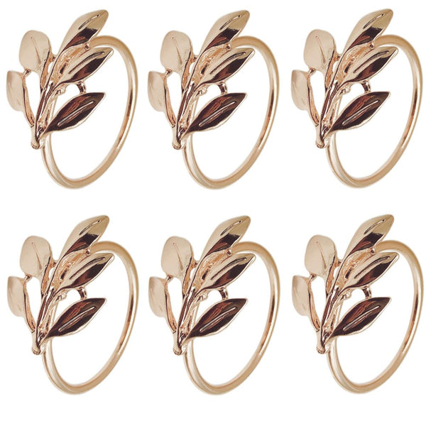 Autumn Leaf Napkin Ring - 6 or 10Pack