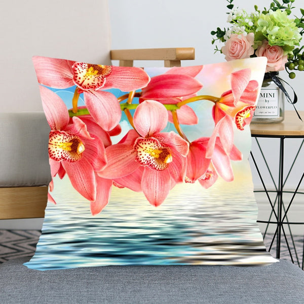 Orchid Cushion Cover