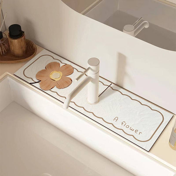 Sink Faucet Drain Mat