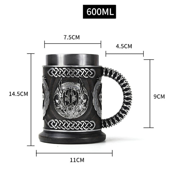 Viking Style Beer Mugs