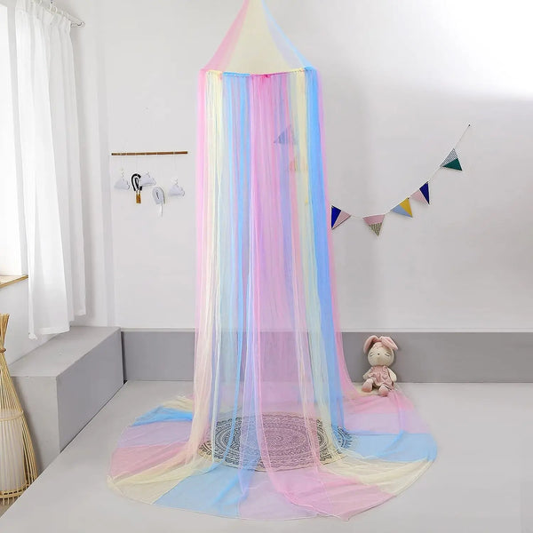 Rainbow Bed Canopy