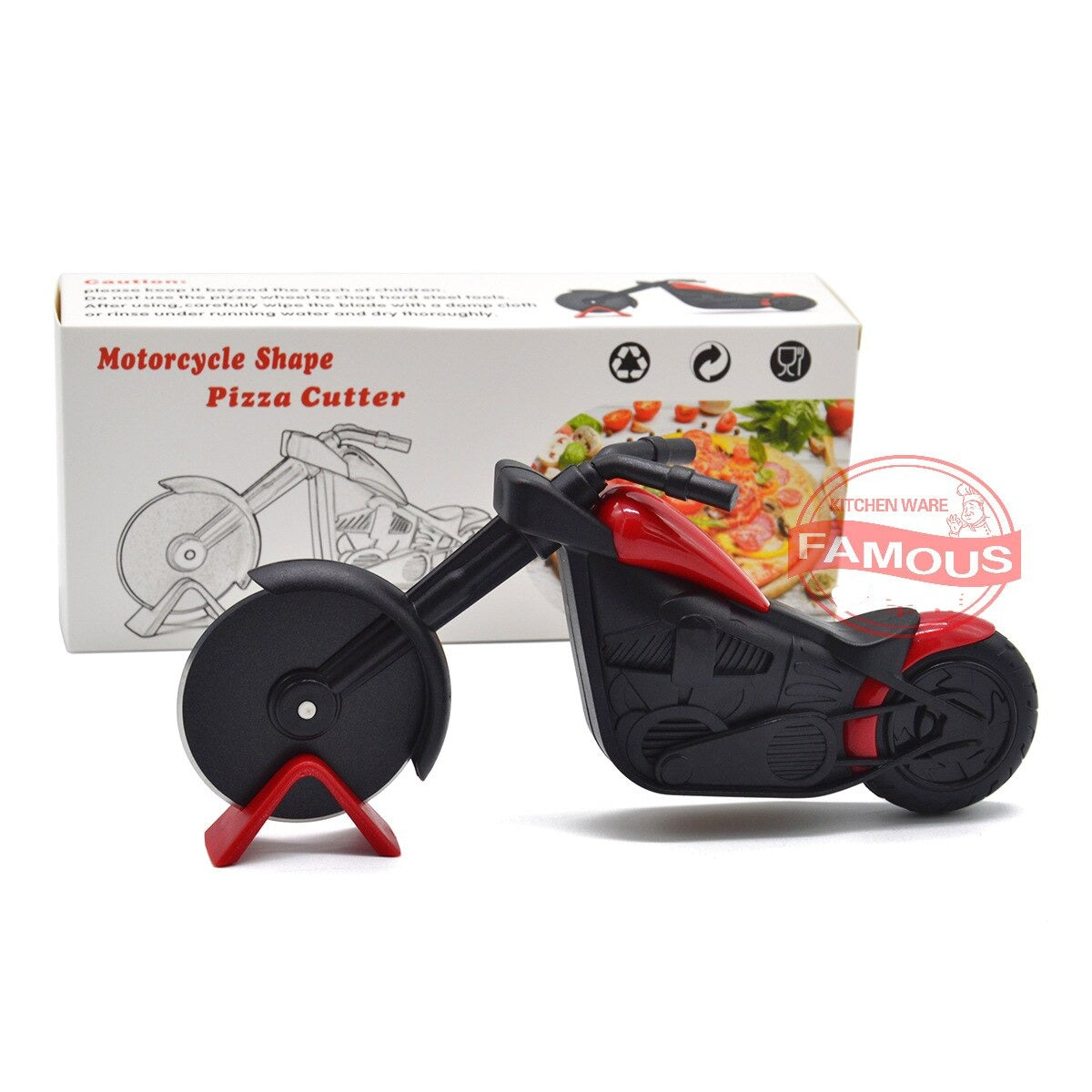 Motorcycle Pizza Cutter