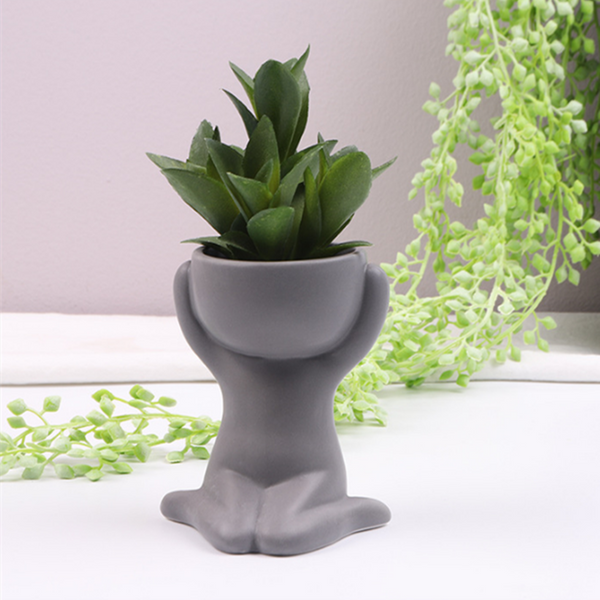 Humanoid Ceramic Plant Pots