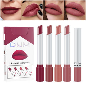 4pcs/Set Waterproof Lipstick