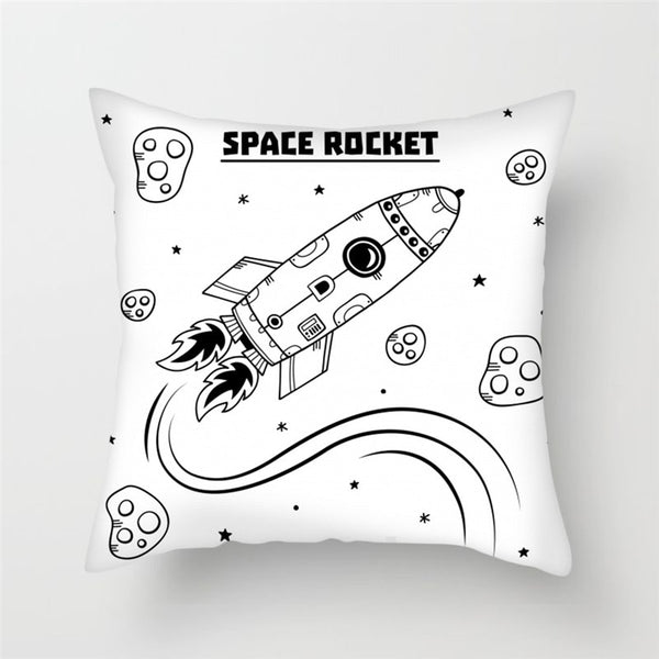 Universe Space Theme Cushion Cover