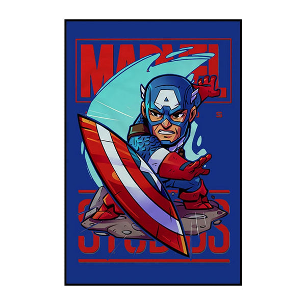 Marvel Superhero Wall Art Poster