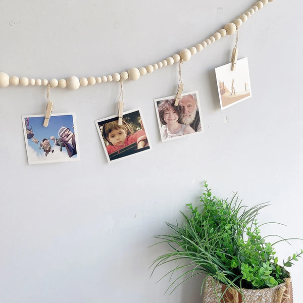 Creative Photo Wall Display