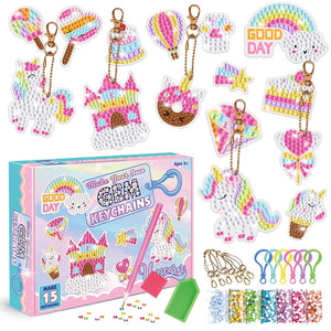 Gem Diamond Keychain Craft Set