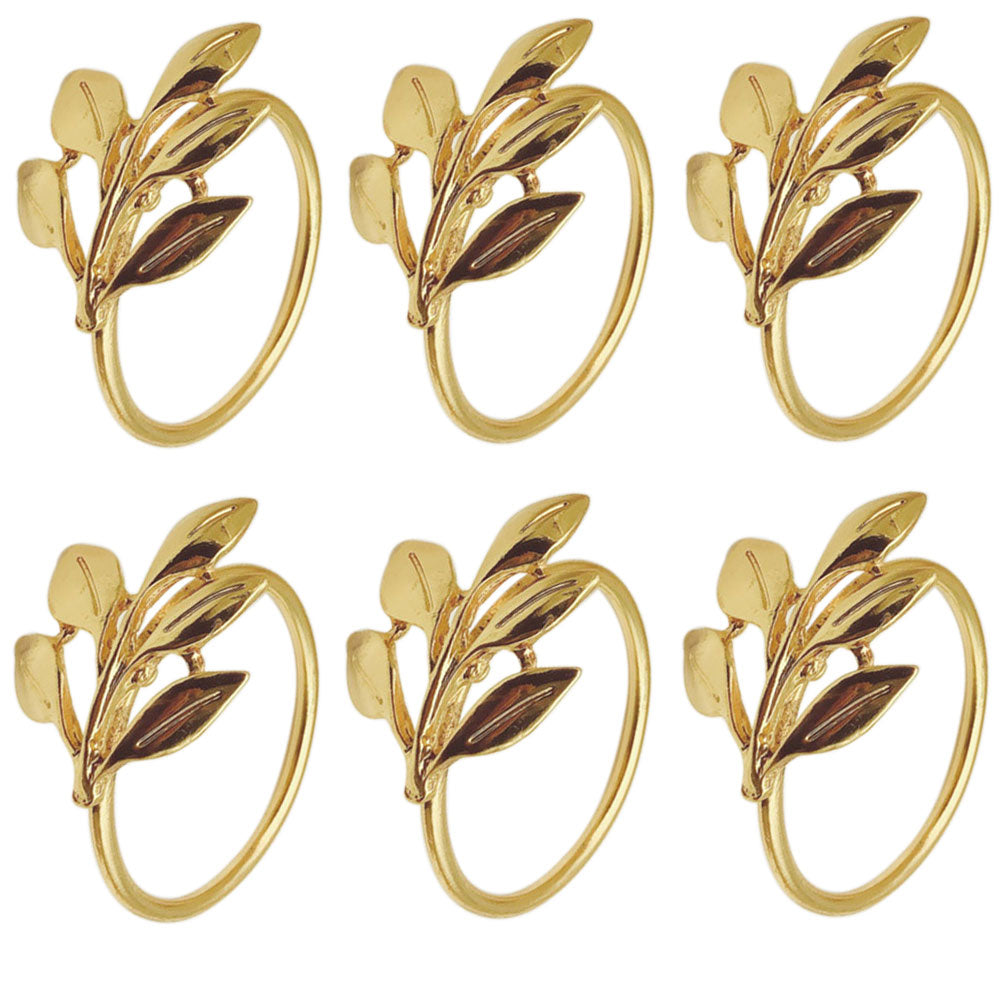 Autumn Leaf Napkin Ring - 6 or 10Pack