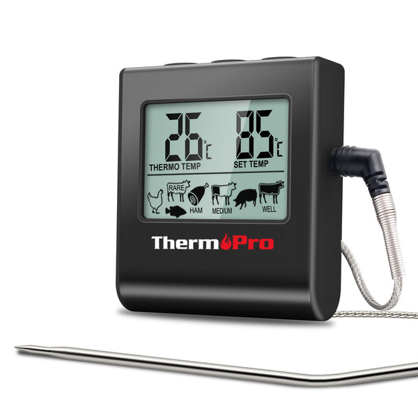 Digital LCD Display Kitchen Thermometer