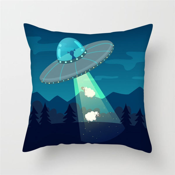 Universe Space Theme Cushion Cover