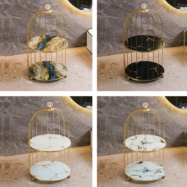 Bird Cage Style Makeup Organiser & Storage