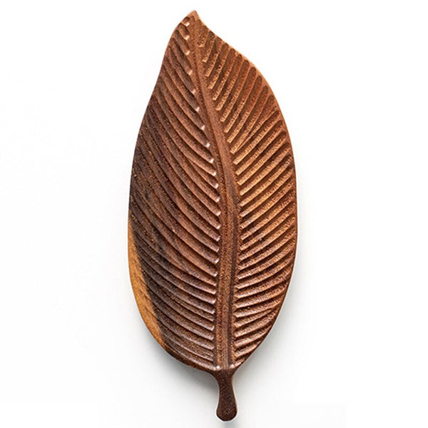 Wooden Leaf Tray