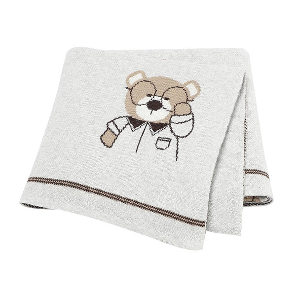 Animal Motif Baby Blankets