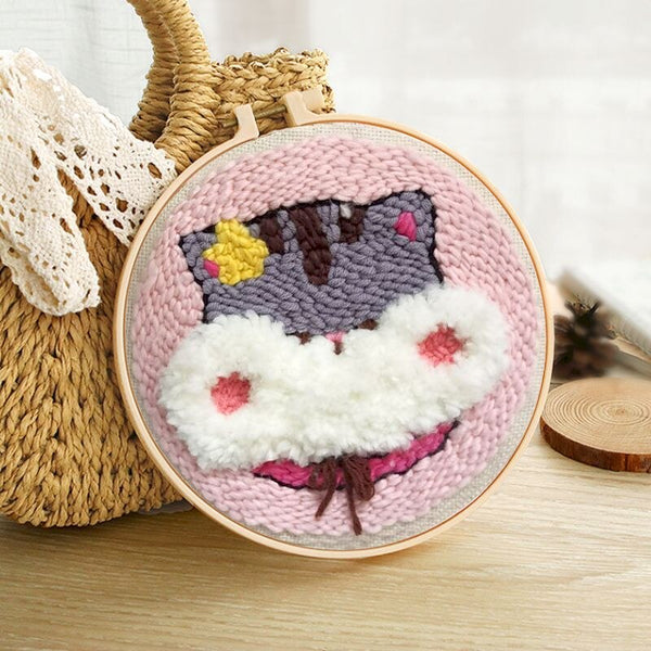 Punch Needle Embroidery Kit