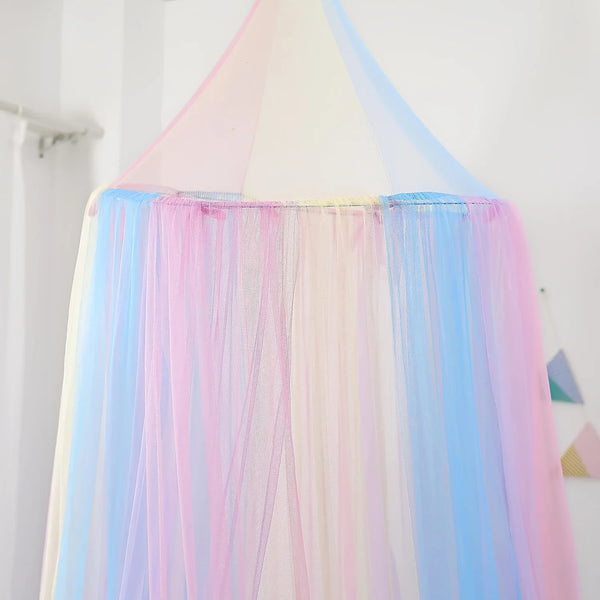 Rainbow Bed Canopy