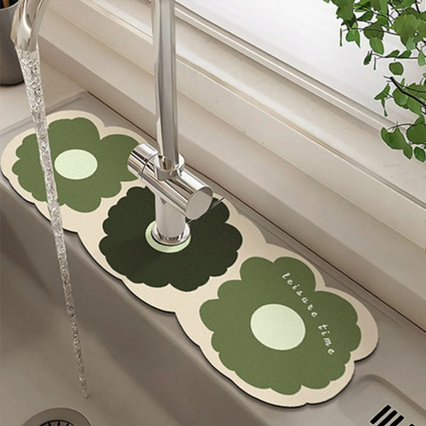 Sink Faucet Drain Mat