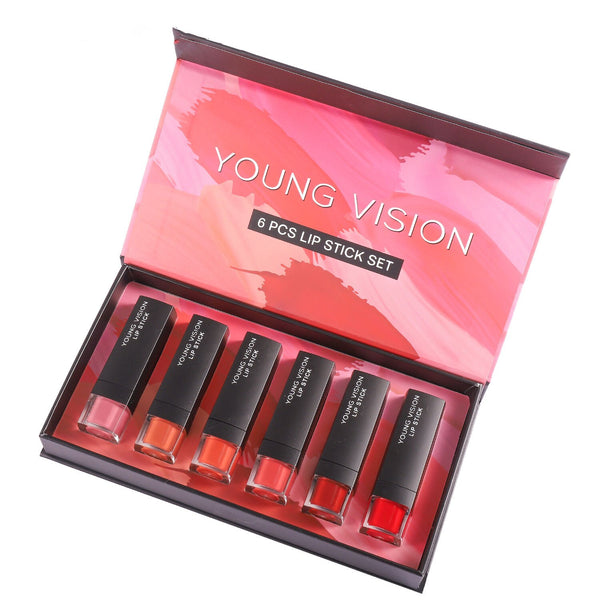 6pcs Matte Lipstick Set