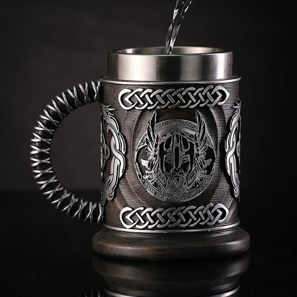 Viking Style Beer Mugs