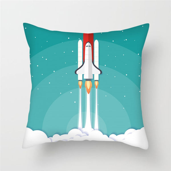 Universe Space Theme Cushion Cover