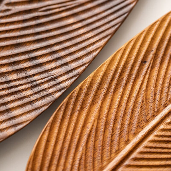 Wooden Leaf Tray